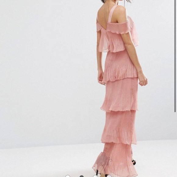 True Decadence Blush tiered maxi dress - Picture 2 of 3